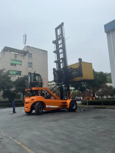 China-Factory-Wholesale-Hangcha-Xh-Series-9t-High-Voltage-Lithium-Empty-Container-Handler-Energy-Saving-Heavy-Duty-Lifter-for-Yard-Port-Container