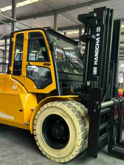 Hangcha-Cpd60-Xey2-Si-6-Ton-Electric-Forklift-CE-Si-Certified-Permanent-Magnet-Lithium-Forklift-for-Steel-Factory-Workshop